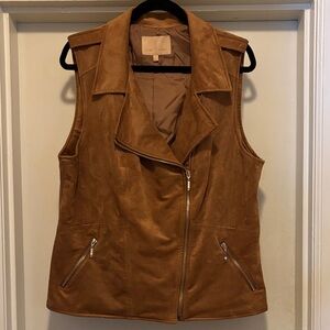 Gibson Latimer Tan Suede Vest